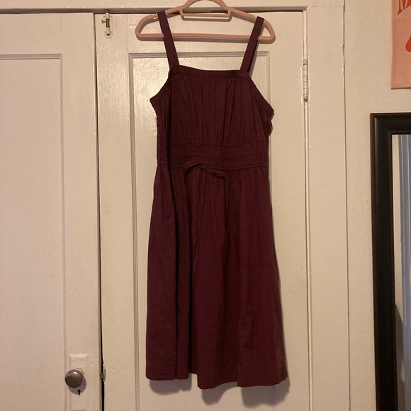 UNIVERSAL THREAD Midi Dress Purple Lightweight Perfect for Summer! - Picture 4 of 8